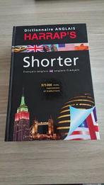 Dictionnaire Anglais Harrap's Shorter, Livres, Dictionnaires, Comme neuf, Anglais, Enlèvement ou Envoi