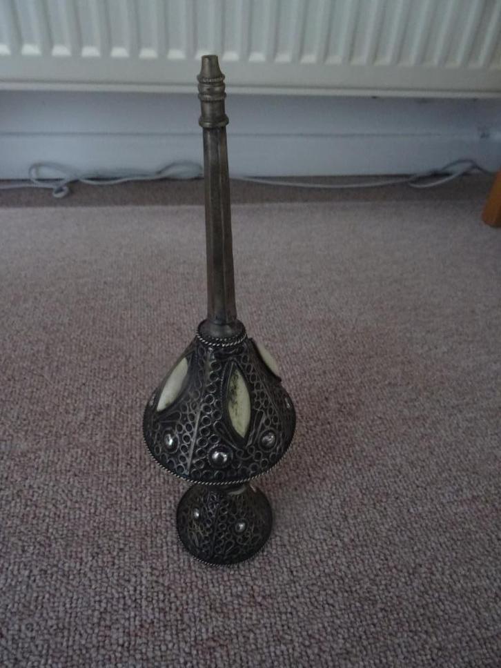 Oranjebloesem-watersproeier, Marokkaans ambacht., Antiek en Kunst, Curiosa en Brocante, Ophalen of Verzenden