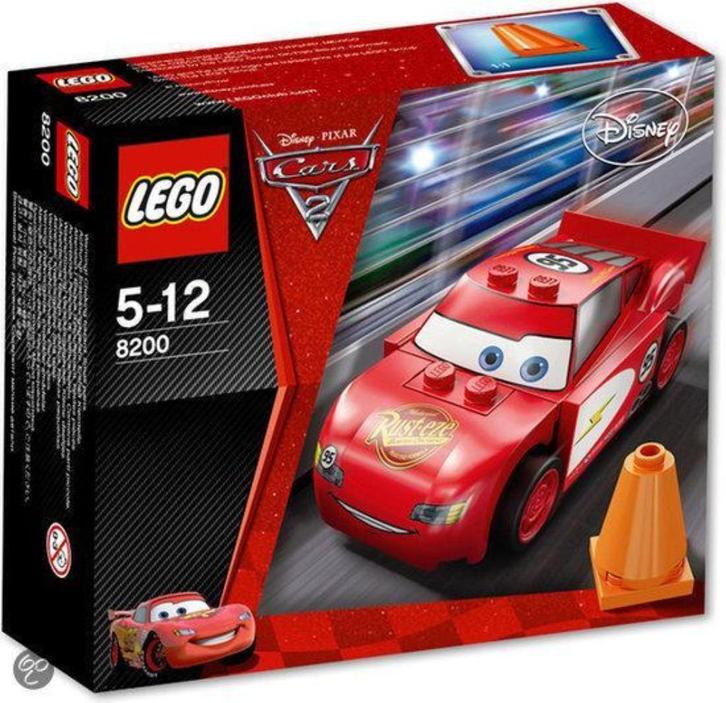 Lego Cars 2 - 8200 - Radiator springs Bliksem McQueen, Kinderen en Baby's, Speelgoed | Duplo en Lego, Gebruikt, Lego, Complete set