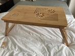Bamboe tafel, Huis en Inrichting, Bureaus, Ophalen, Zo goed als nieuw, Bureau