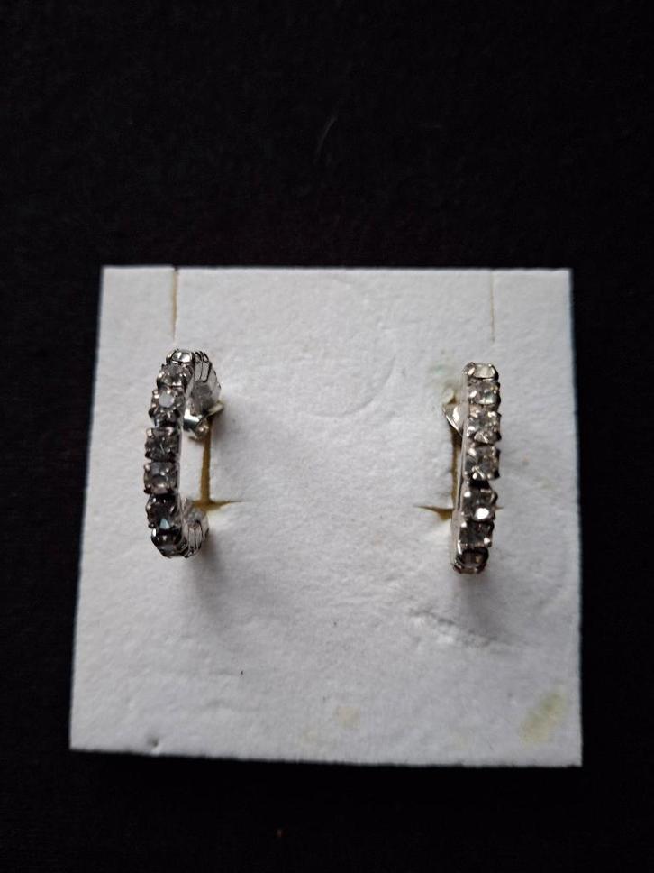 boucle d'oreilles, Bijoux, Sacs & Beauté, Boucles d'oreilles, Comme neuf, Autres matériaux, Argent, Enlèvement ou Envoi