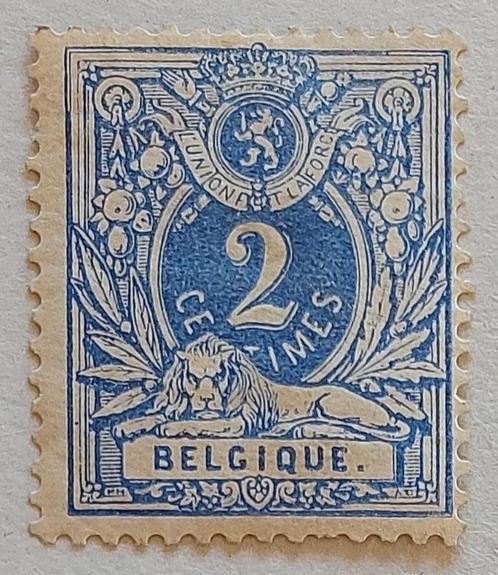 Belgium 1870 - OBP/COB 27 - 2 Ct - Liggende Leeuw - MH*, Timbres & Monnaies, Timbres | Europe | Belgique, Non oblitéré, Timbre-poste