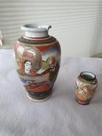 2 anciens vases japonais Satsuma, Enlèvement ou Envoi
