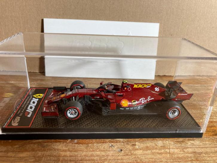 Charles Leclerc 1:43 Toscana GP Mugello 2020 BBR Ferrari, Verzamelen, Automerken, Motoren en Formule 1, Nieuw, Formule 1, Ophalen of Verzenden