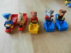lego Fabuland popjes op triporteur, Verzenden, Gebruikt, Losse stenen, Lego