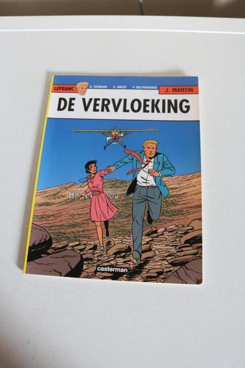 Lefranc Nr 21 : De vervloeking - sc - 1-ste druk 2010, Boeken, Stripverhalen, Zo goed als nieuw, Eén stripboek, Ophalen of Verzenden