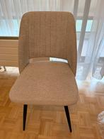 4 chaises grises comme neuves pour salle à manger, Gris, Comme neuf, Enlèvement, Quatre