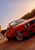 Bmw e30 320i 1992, Auto's, BMW, Zwart, Zwart, Leder, Particulier