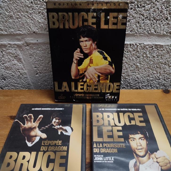 BRUCE LEE, LA LEGENDE - Coffret Ed. Prestige (2000), Cd's en Dvd's, Dvd's | Documentaire en Educatief, Gebruikt, Biografie, Boxset