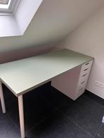 Bureau LAGKAPTEN/ALEX met ladekast, Ophalen