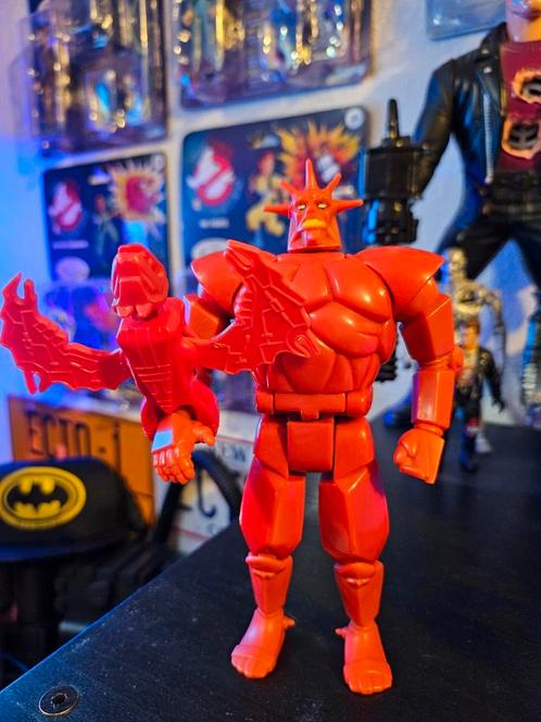 Figurine Silverhawks Monstar (Kenner - 1986), Collections, Transformers, Comme neuf, Enlèvement ou Envoi