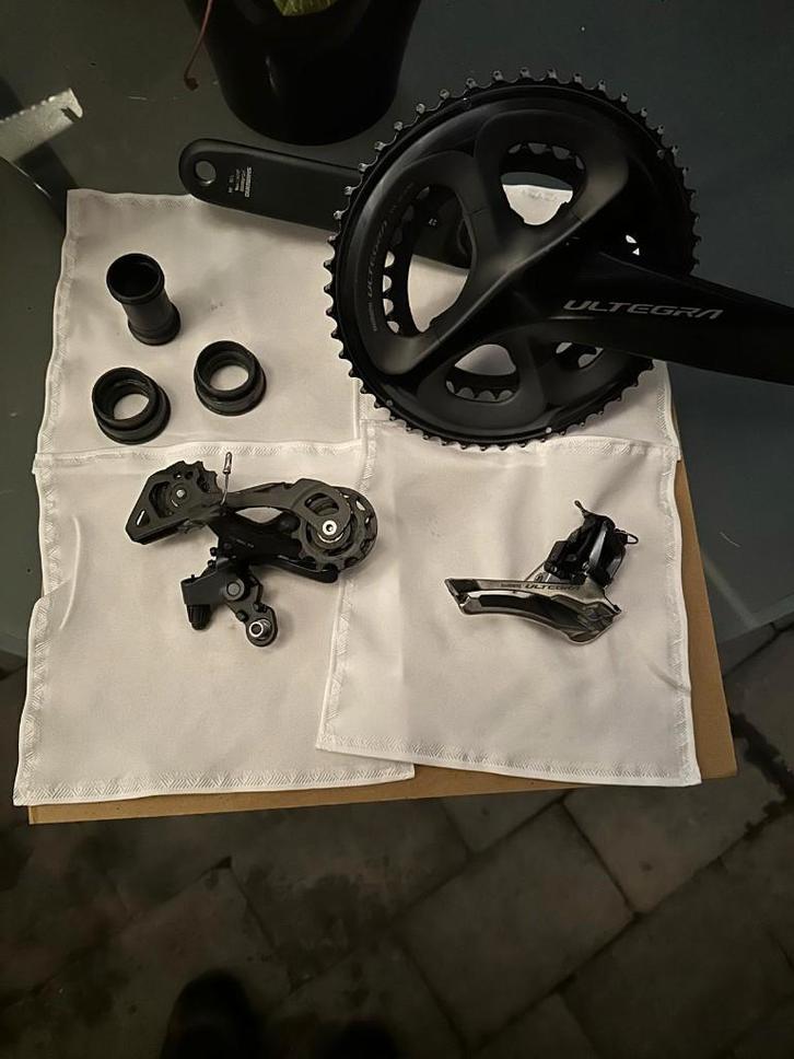 Shimano Ultegra R8020 groepset mechanische 11 speed, Sport en Fitness, Wielrennen, Gebruikt, Overige typen, Ophalen