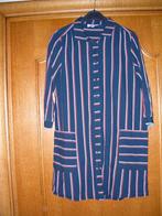 Donkerblauw gestreept kleedje lange mouwen, Fish & Chips 158, Fish & Chips, Robe ou Jupe, Enlèvement ou Envoi, Comme neuf