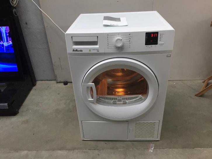 (154) Condens droogkast Bellavita met warmtepomp, Elektronische apparatuur, Droogkasten, Gebruikt, Condens, Ophalen