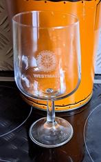 Westmalle rotary glas, Verzamelen, Glas en Drinkglazen, Ophalen of Verzenden, Gebruikt, Bierglas