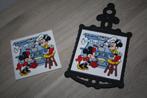 Disney Mickey & Minnie , pannenleger , tegels , goede staat, Verzamelen, Disney, Overige typen, Mickey Mouse, Gebruikt, Ophalen of Verzenden