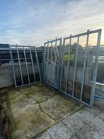 3 Sterke schuifdeuren voor paardenstal /voerwand –138 x 210, Dieren en Toebehoren, Stalling, 4 paarden of pony's of meer