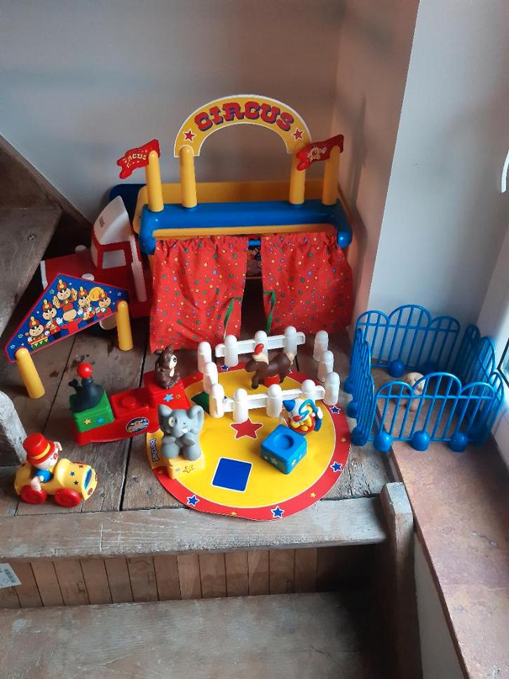 Circustruck van Berchet, Kinderen en Baby's, Speelgoed |Speelgoedvoertuigen, Zo goed als nieuw, Ophalen