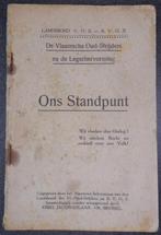 Ons Standpunt - Landsbond V.O.S.- B.V.O.S., Ophalen of Verzenden, Gelezen