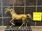 Paard brons op sokkel, Antiek en Kunst, Antiek | Brons en Koper, Ophalen