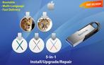 Installeer Mac OS X 10.7.5-10.11.6 via 32GB USB-Stick!! OSX, Computers en Software, Nieuw, MacOS, Verzenden