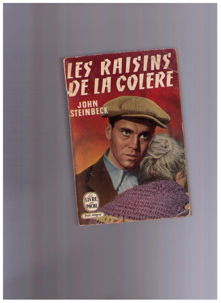 les raisins de la colère, John Steinbeck - Livre de poche, Envoi, Utilisé, John Steinbeck