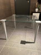 Glazen tafeltje, 50 tot 100 cm, Glas, Gebruikt, 50 tot 75 cm