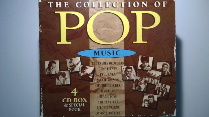 The Collection Of Pop Music (4 CD Box Plus Boek), Cd's en Dvd's, Cd's | Verzamelalbums, Zo goed als nieuw, Pop, Ophalen of Verzenden