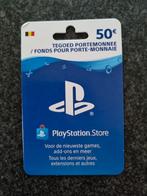 Playstation tegoed 50 euro, Telecommunicatie, Prepaidkaarten en Simkaarten, Nieuw, Ophalen