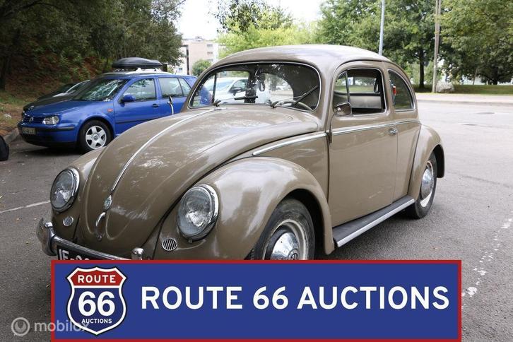 Volkswagen Beetle | 1954 | Route 66 Auctions, Auto's, Oldtimers, Bedrijf, Te koop, Volkswagen, Benzine, Overige carrosserie, Handgeschakeld