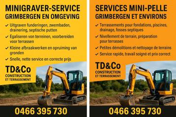 Travaux de terrassement, démolition, gros œuvre et égouttage beschikbaar voor biedingen