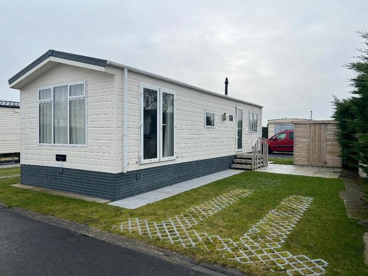 Chalet d'occasion Willerby 1100x400 @ Middelkerke, Caravanes & Camping, Caravanes résidentielles, jusqu'à 4, Enlèvement