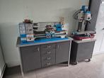 HBM draaibank 250 550 en freesmachine bf25 L, Ophalen, Gebruikt, Minder dan 500 mm