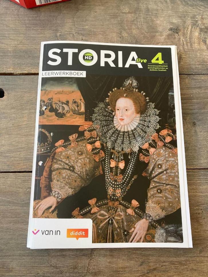 Leerwerkboek Storia Live HD 4 (4e geschiedenis), Boeken, Schoolboeken, Nieuw, Geschiedenis, Ophalen of Verzenden
