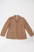 beige spikkel blazer Gerry Weber  42 NL, Beige, Maat 42/44 (L), Ophalen of Verzenden, Zo goed als nieuw
