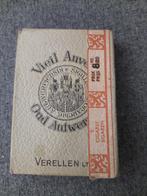 vintage oud sigarendoosje Oud Antwerpen, Verzamelen, Rookartikelen, Aanstekers en Luciferdoosjes, Ophalen of Verzenden, Gebruikt