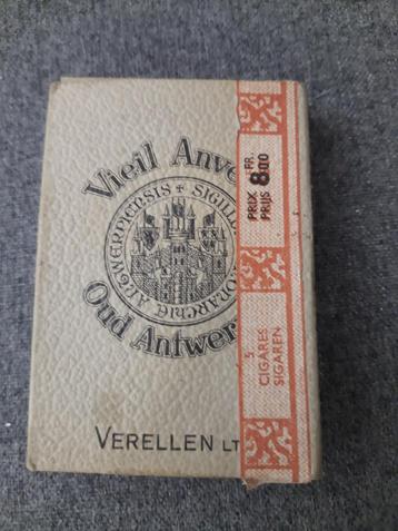 vintage oud sigarendoosje Oud Antwerpen  beschikbaar voor biedingen