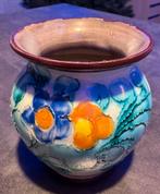 Vintage (‘70) keramisch vaasje - Gouda: handgem. & gesign., Antiek en Kunst, Ophalen