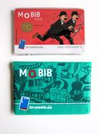 Tintin : 2 cartes Mobib Haddock + les Dupont (Etat neuf), Plusieurs BD, Enlèvement ou Envoi, Neuf, Hergé