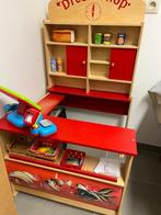 Houten speelgoedwinkeltje met kassa, Kinderen en Baby's, Speelgoed | Houten speelgoed, Ophalen, Gebruikt, Meubelstuk of Keukentje