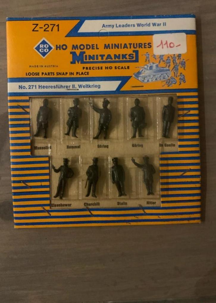 Zeldzame Roco Minitanks Z-271 figuren, Hobby en Vrije tijd, Modelbouw | Figuren en Diorama's, Nieuw, Figuur of Figuren, Ophalen