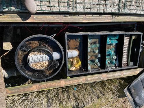 Vijverfilter met 4 kamers en vortex, Tuin en Terras, Vijver-toebehoren, Gebruikt, Vijverfilter, Ophalen
