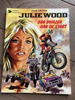 Julie Wood - 500 dwazen aan de start, Eén stripboek, Ophalen of Verzenden, Gelezen