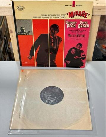 Vinyle original Quincy Jones Mirage 1965 Jazz Stage & Screen