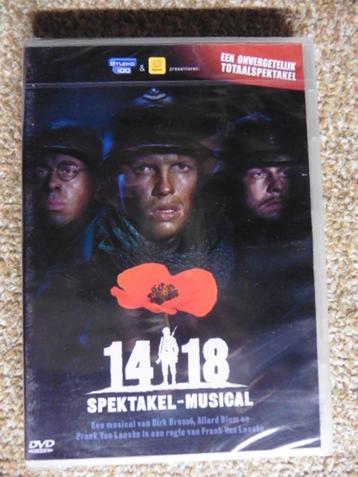 14-18 - Spektakel Musical (DVD)    NIEUW beschikbaar voor biedingen