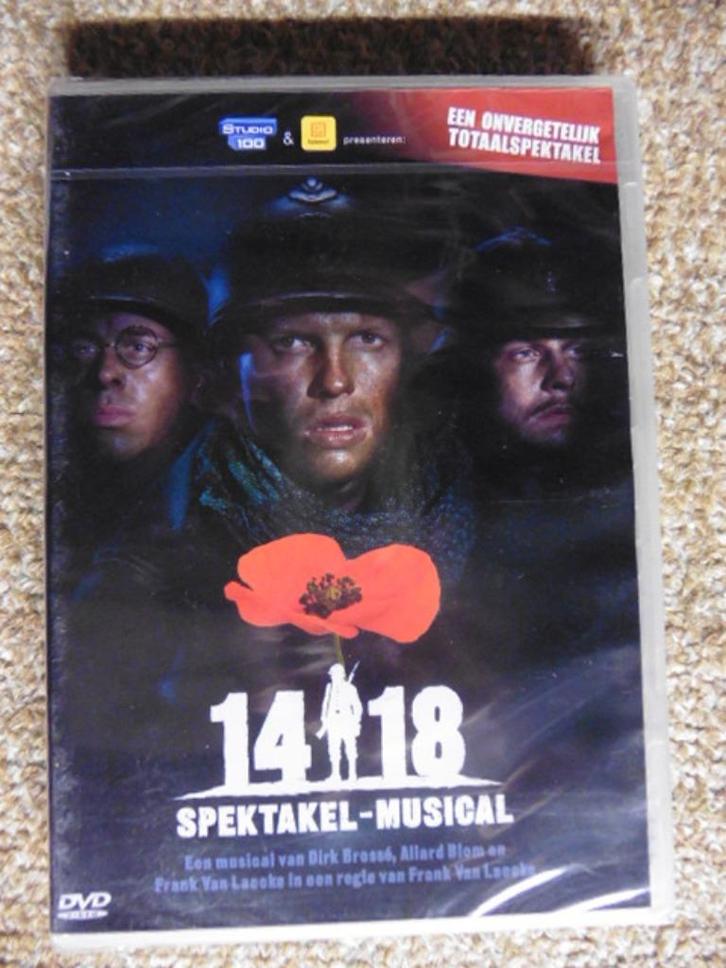 14-18 - Spektakel Musical (DVD)    NIEUW, Cd's en Dvd's, Dvd's | Muziek en Concerten, Nieuw in verpakking, Muziek en Concerten