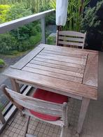 tuintafel, Tuin en Terras, Tuintafels, Ophalen, Zo goed als nieuw, Vierkant, Teakhout