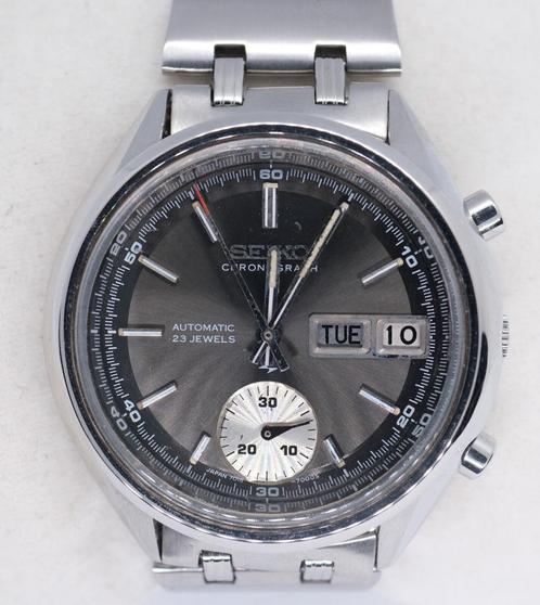 RARE JDM Seiko Chronograph 7018-7000 Mini case, Handtassen en Accessoires, Overige Accessoires, Gebruikt, Ophalen of Verzenden