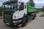 scania p340  containersysteem, Auto's, Vrachtwagens, Automaat, Scania, Wit, Diesel