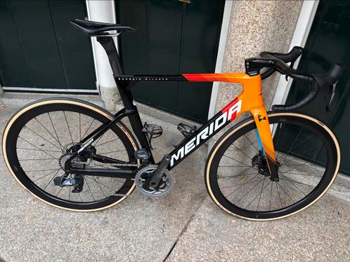 Merida Reacto 5000 Aero racefiets disc sram etap force, Sport en Fitness, Wielrennen, Ophalen
